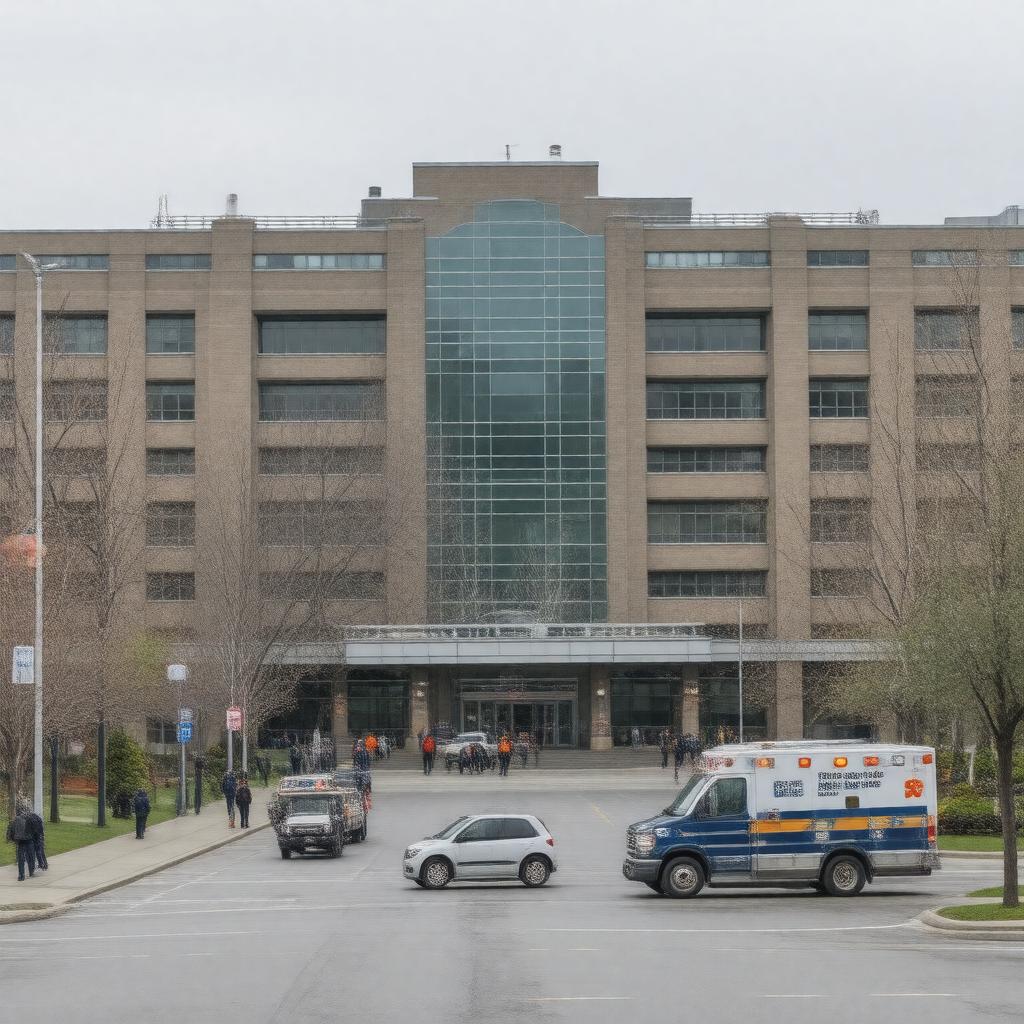AI-created image of University of Alberta Hospital