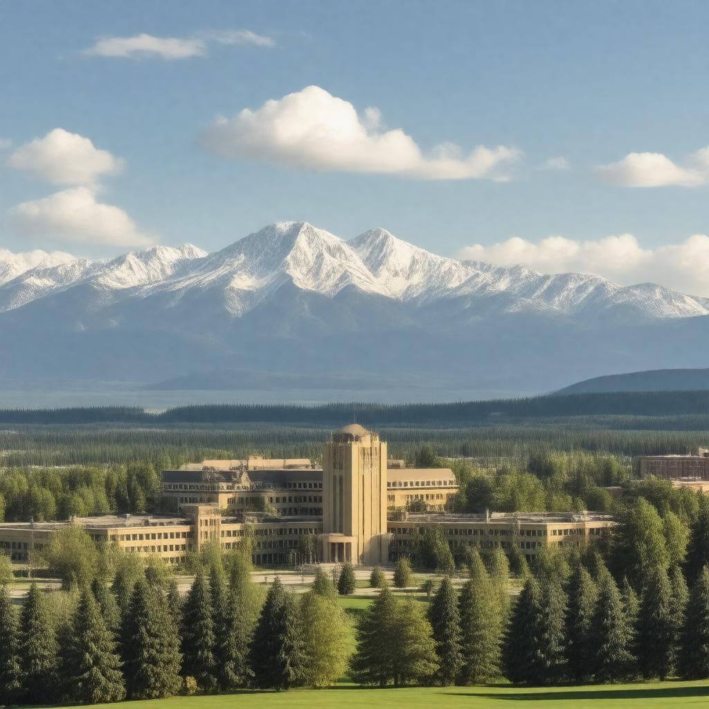 AI-created image of University of Alberta