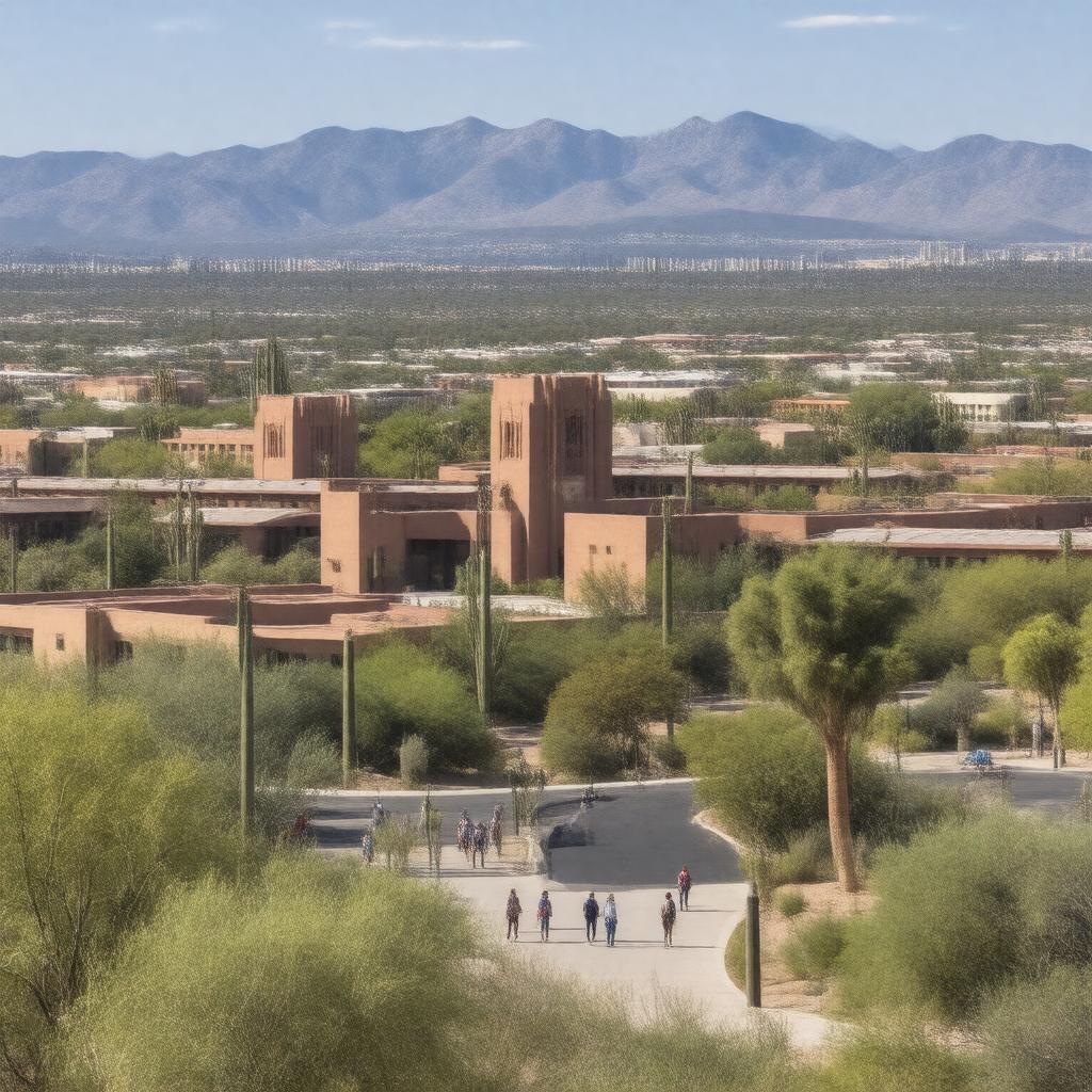 AI-created image of University of Arizona