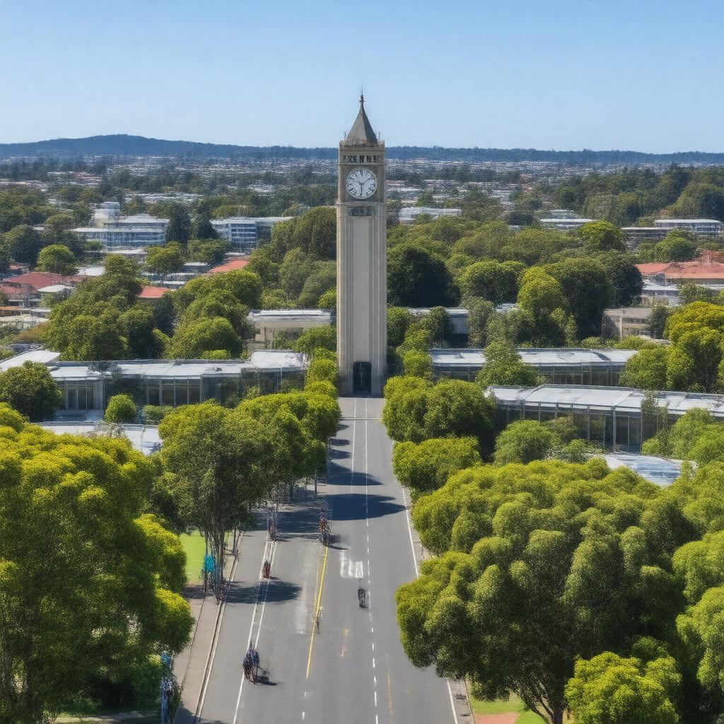 AI-created image of University of Auckland