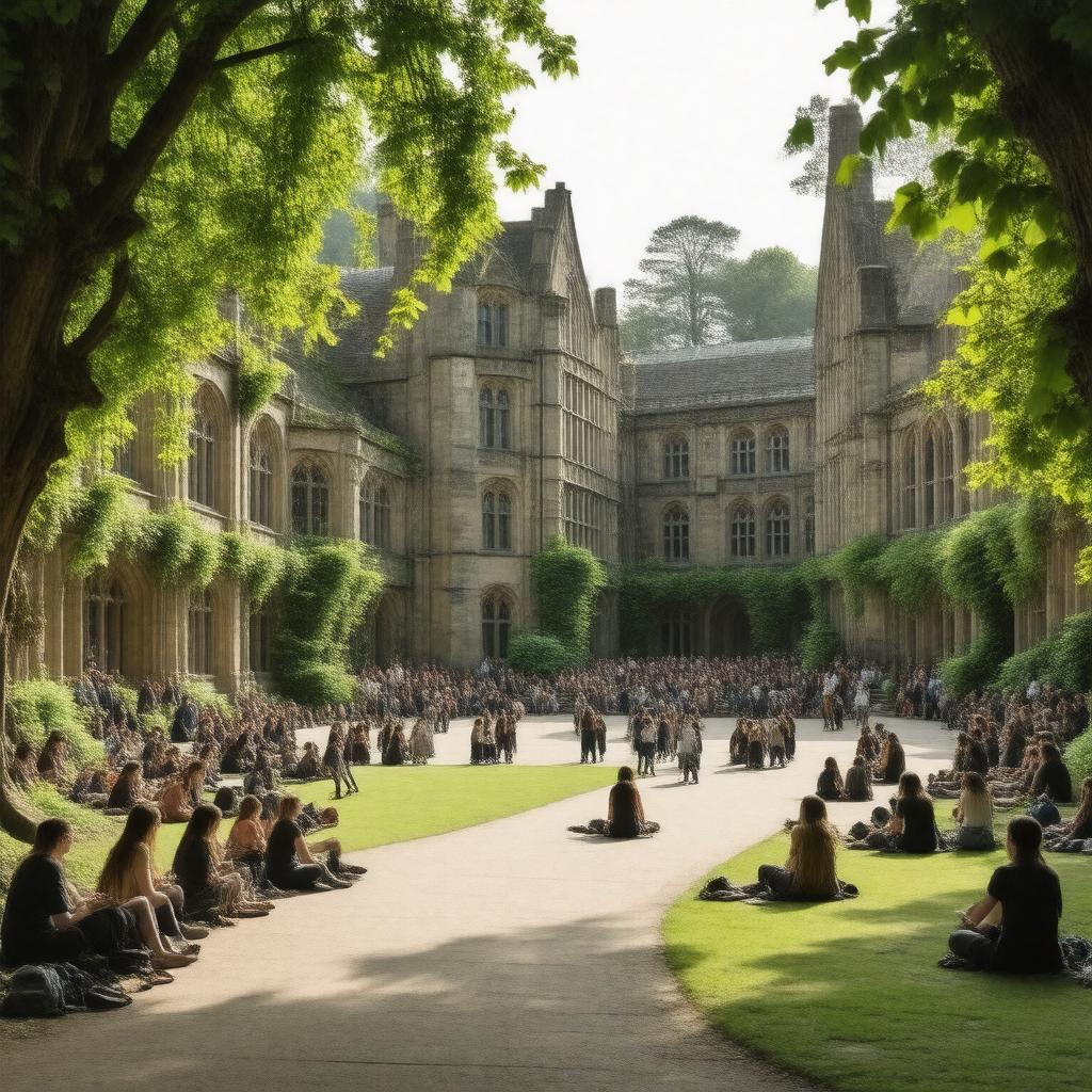 Click to view larger image AI-created image of University of Bath Spa