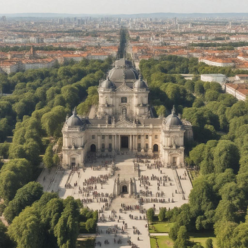 AI-created image of University of Berlin