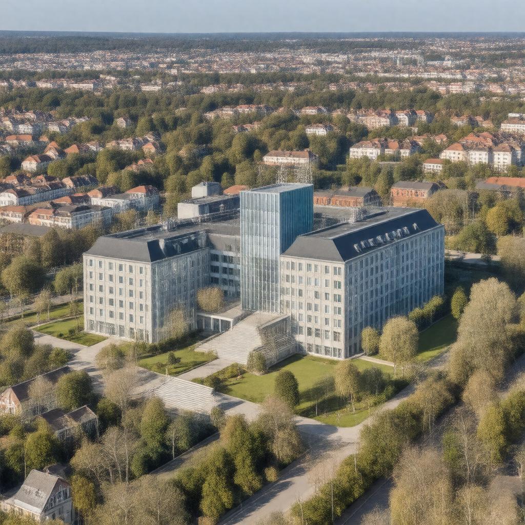 AI-created image of University of Bielefeld