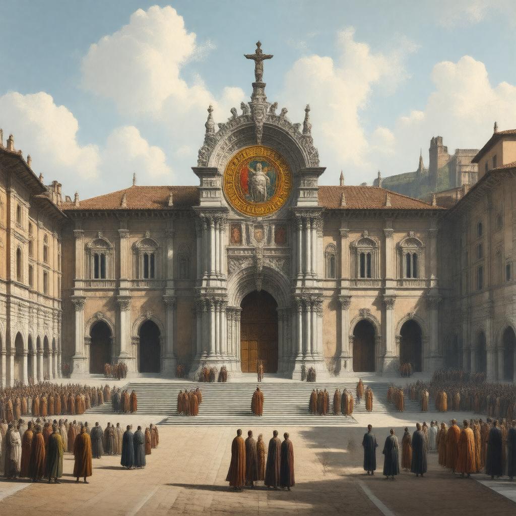 AI-created image of University of Bologna