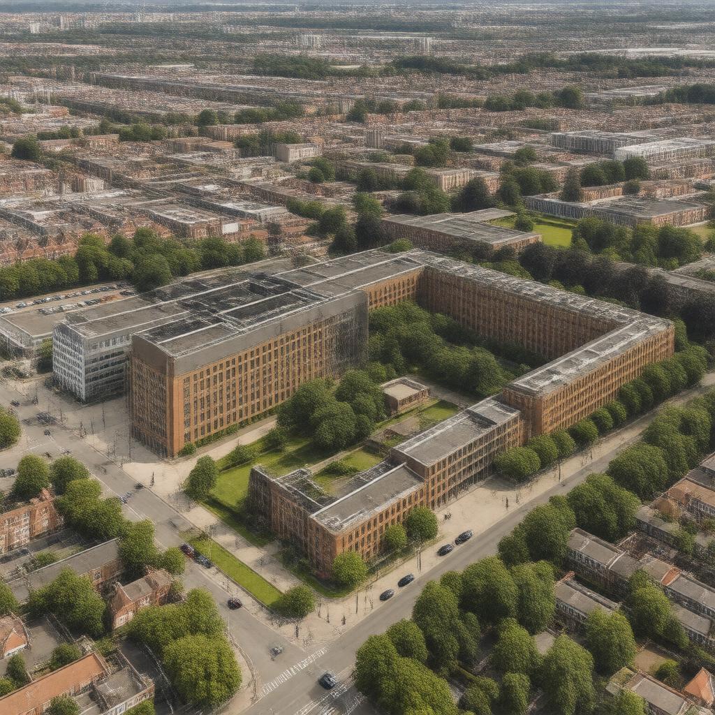 AI-created image of University of Bradford