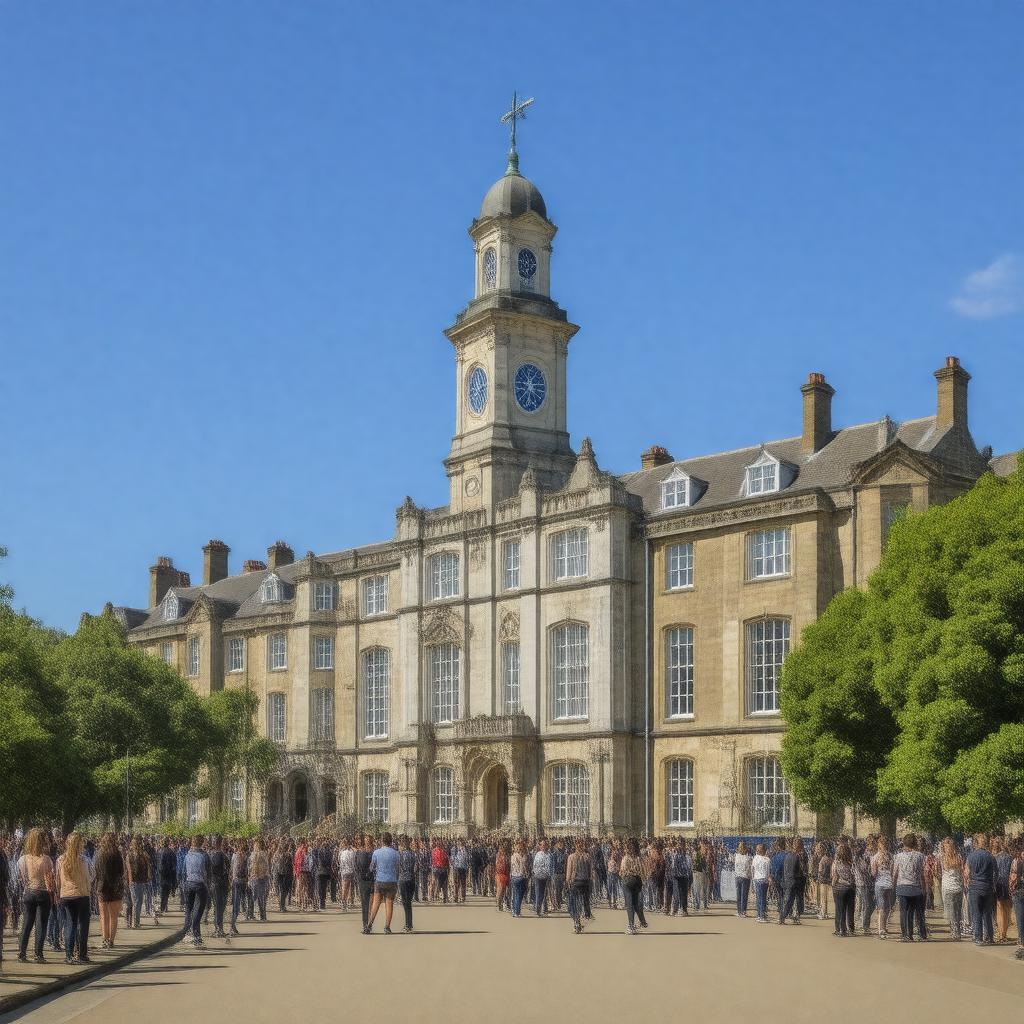 AI-created image of University of Brighton