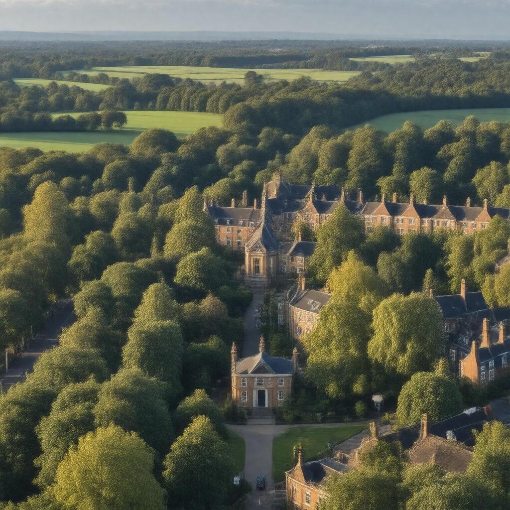 AI-created image of University of Buckingham