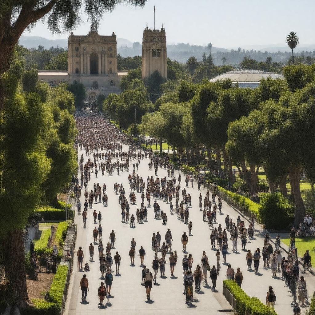 AI-created image of University of California, Berkeley