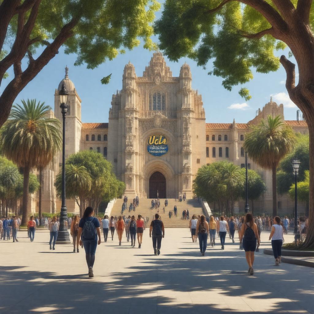 AI-created image of University of California, Los Angeles