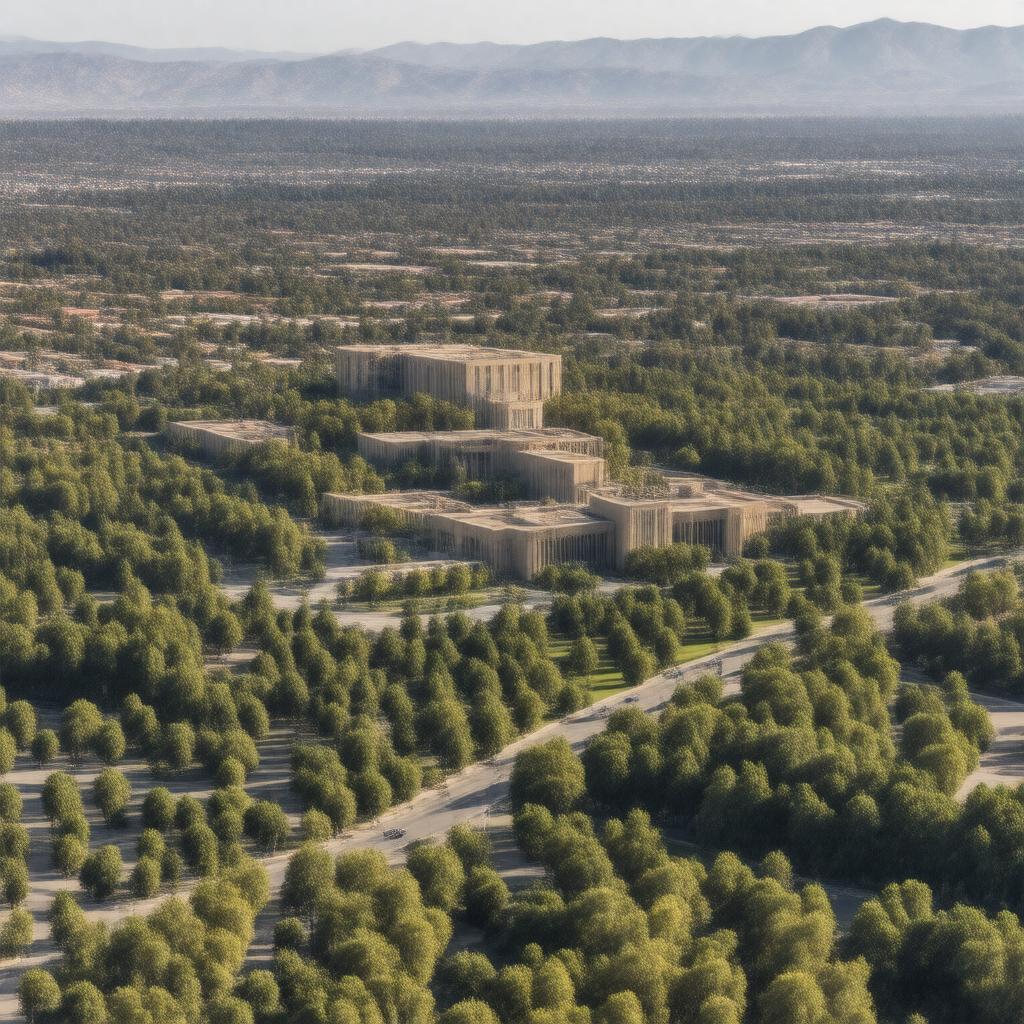 AI-created image of University of California, Riverside