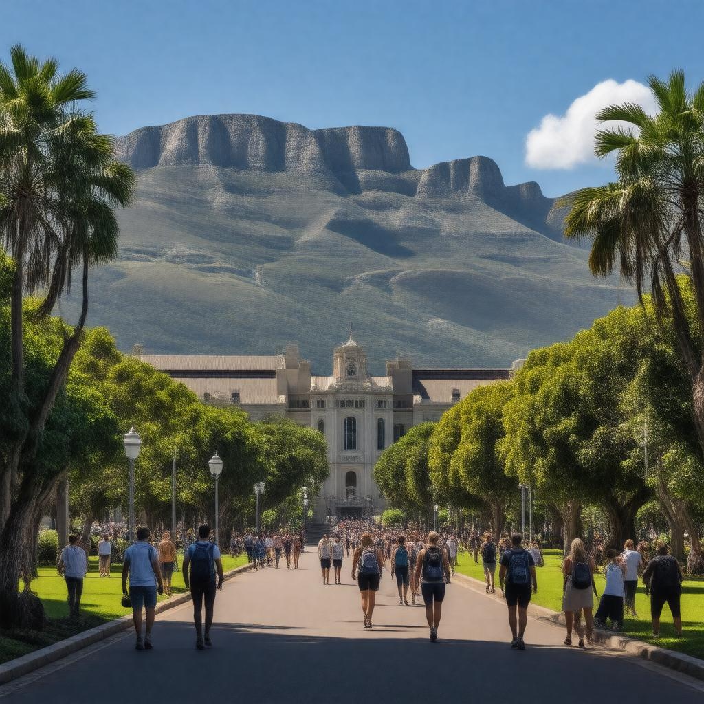 AI-created image of University of Cape Town