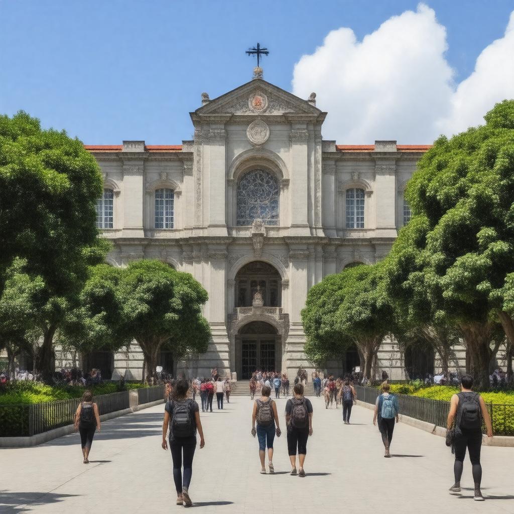 AI-created image of University of Caracas