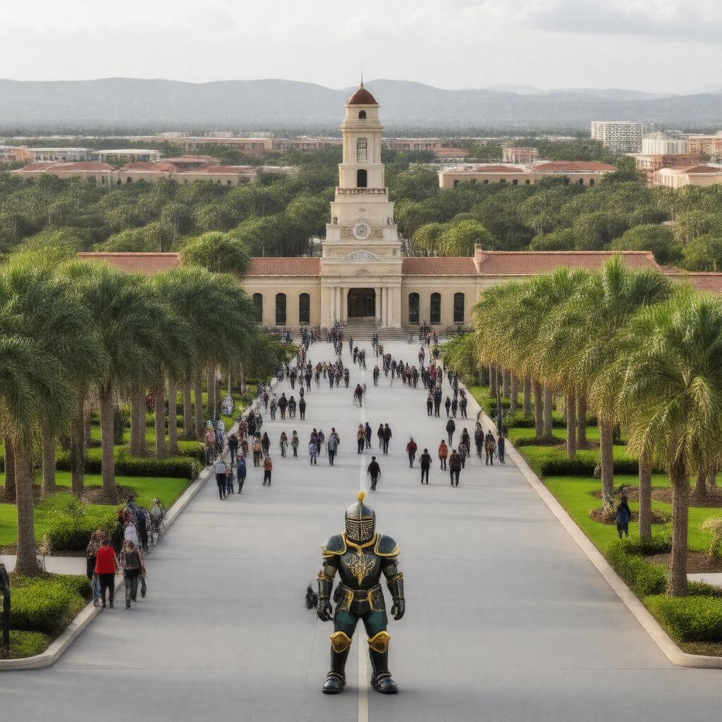 AI-created image of University of Central Florida