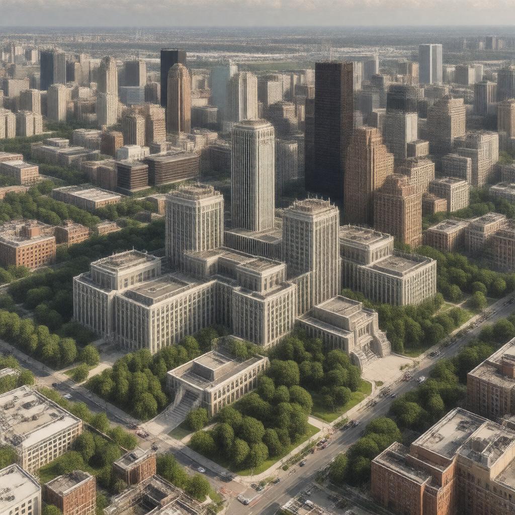 AI-created image of University of Chicago Booth School of Business