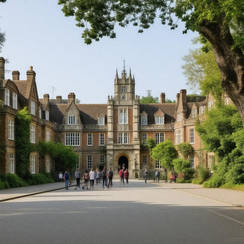 AI-created image of University of Chichester