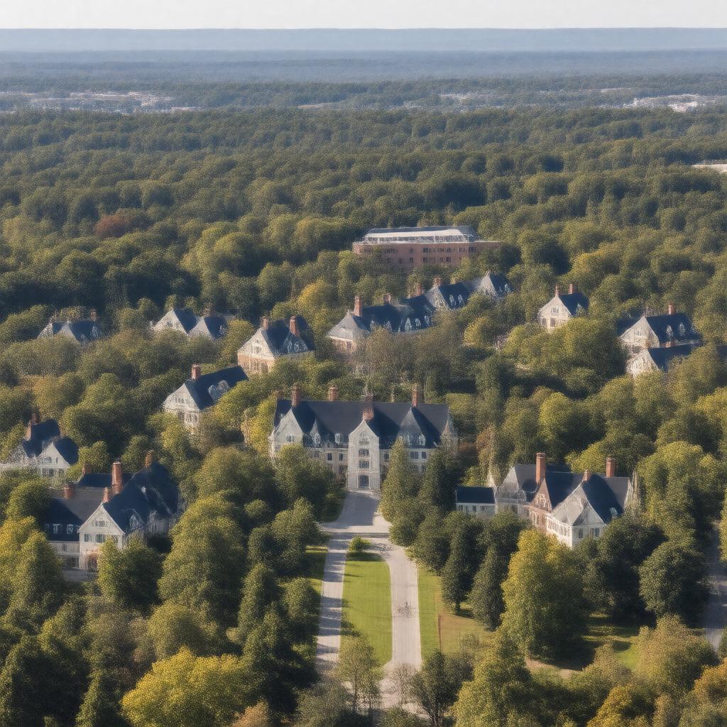 AI-created image of University of Connecticut