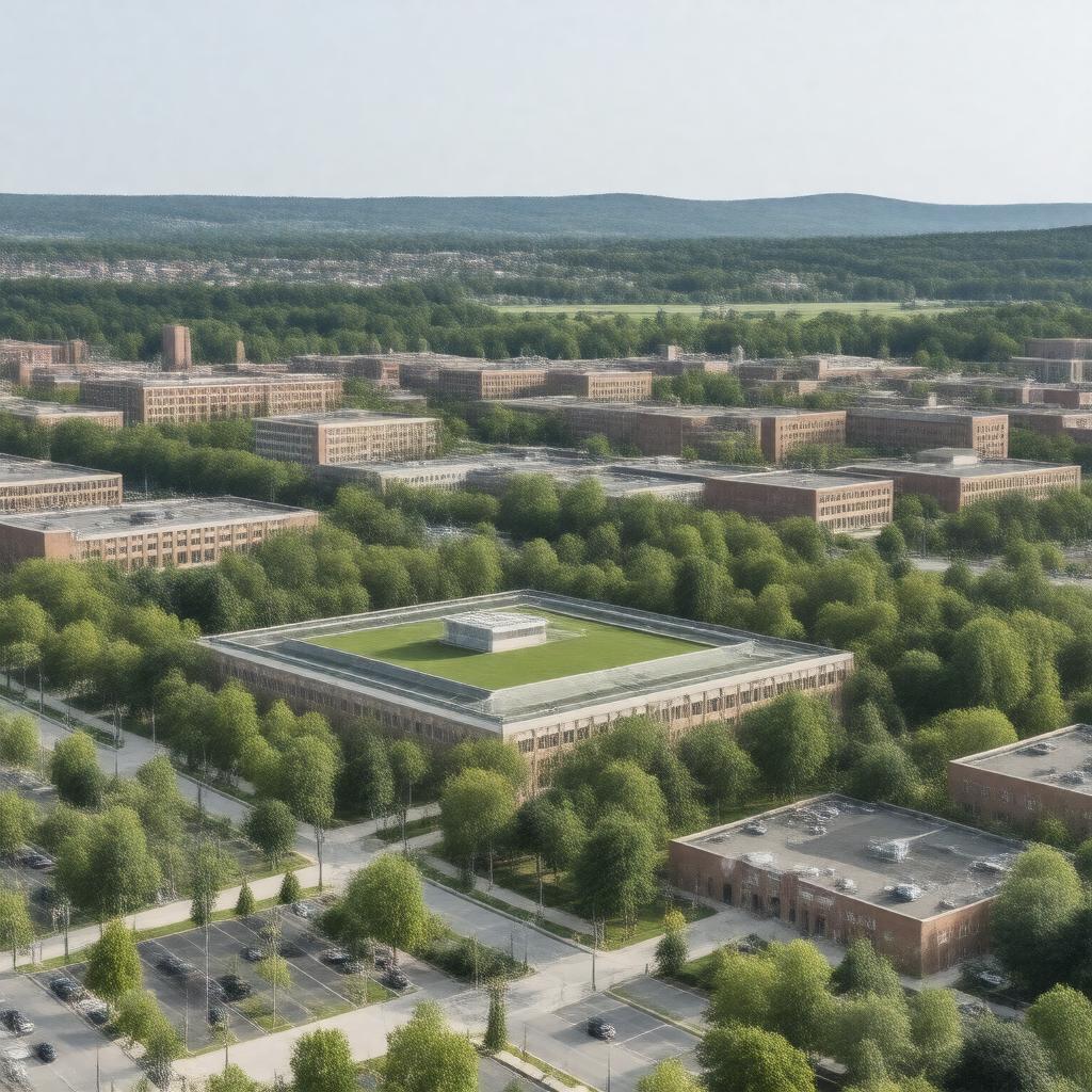 AI-created image of University of Connecticut Waterbury