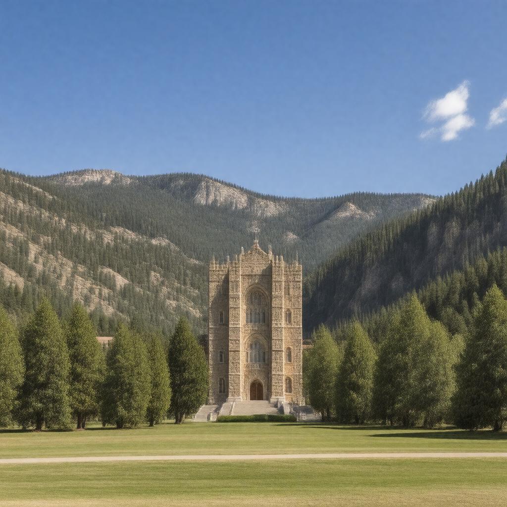 AI-created image of University of Deseret