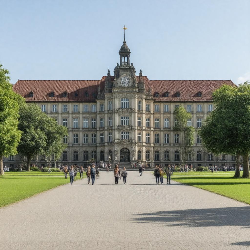AI-created image of University of Erlangen