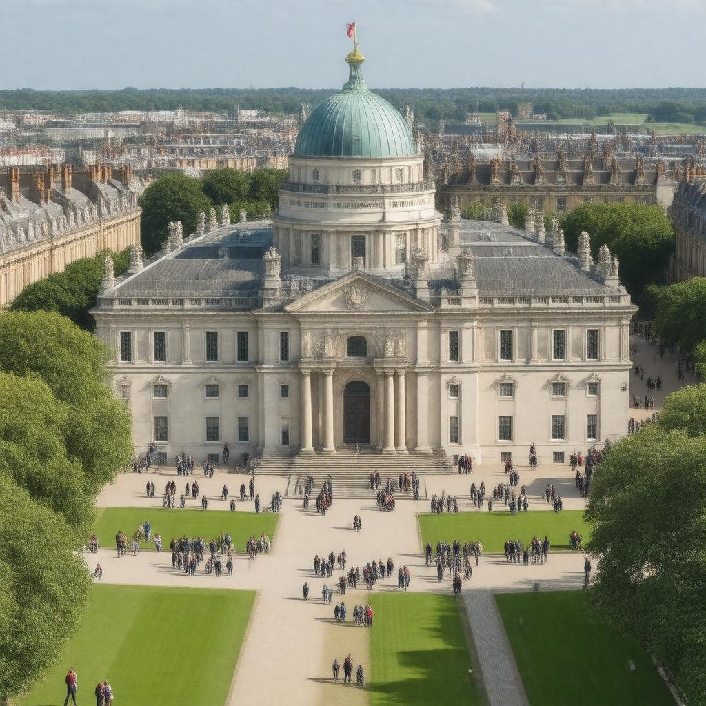 AI-created image of University of Greenwich