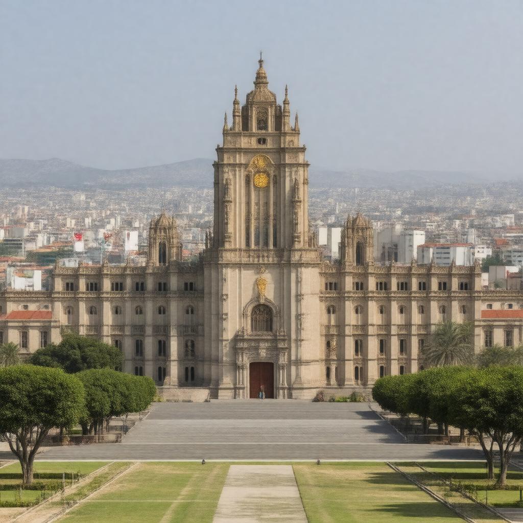 AI-created image of University of Guadalajara