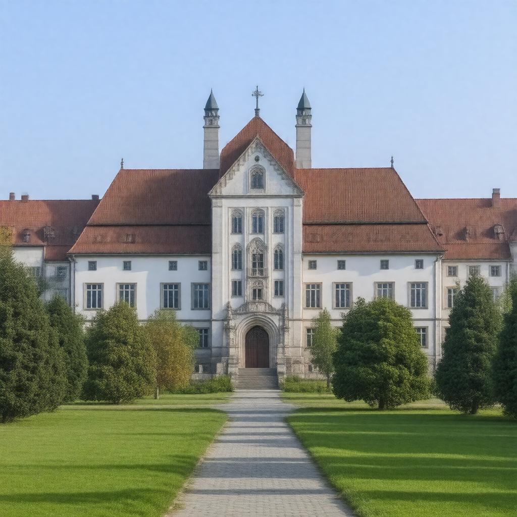 AI-created image of University of Halle
