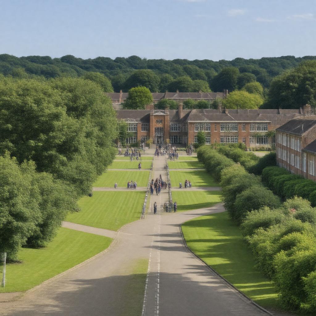 AI-created image of University of Hertfordshire