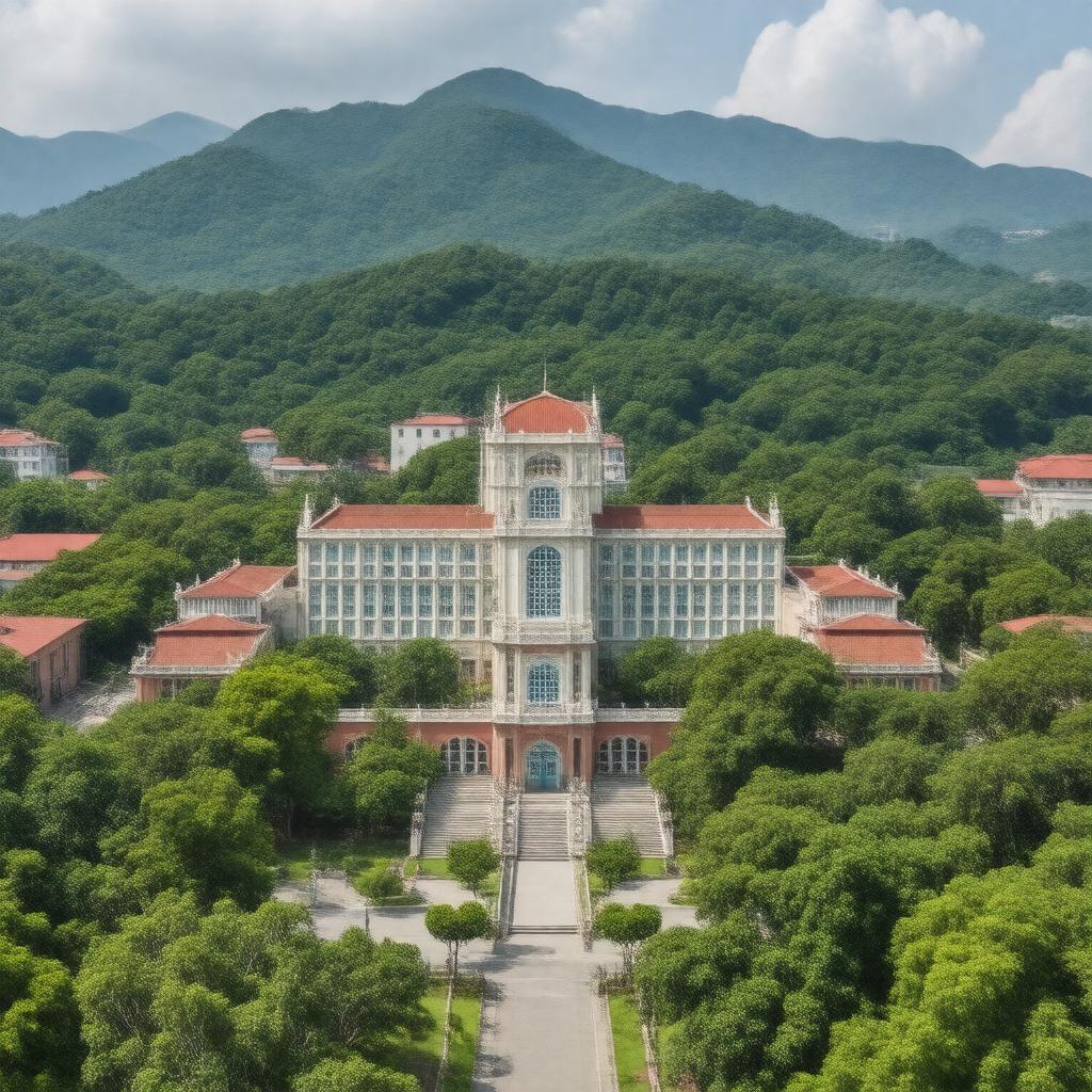 AI-created image of University of Hong Kong