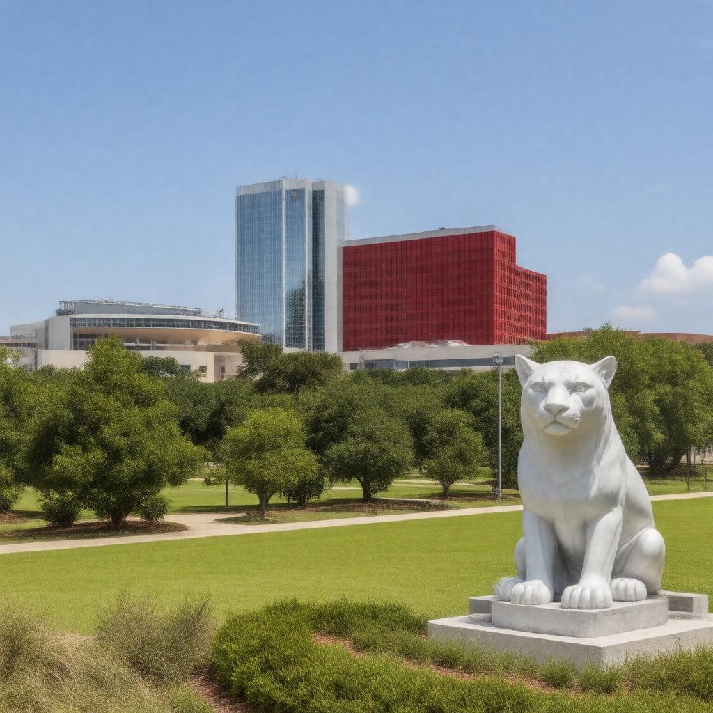 AI-created image of University of Houston
