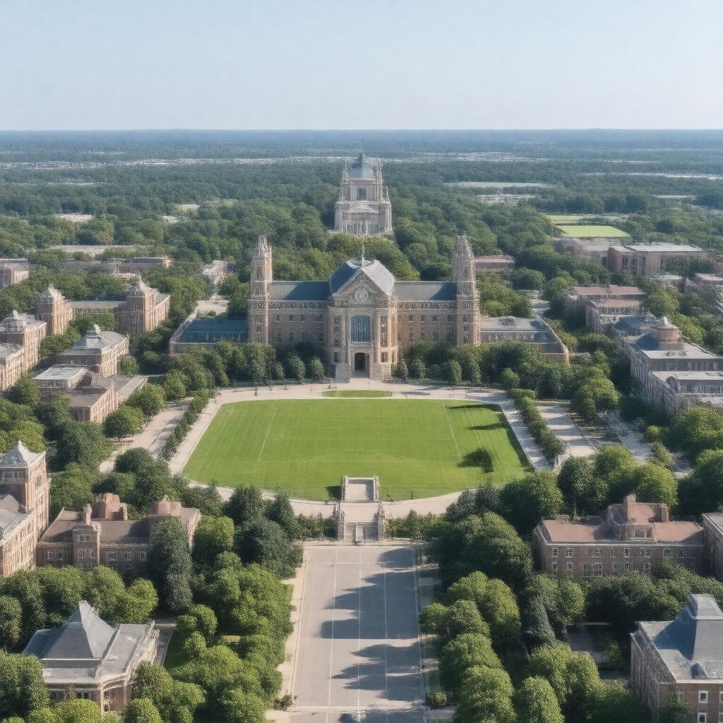 AI-created image of University of Illinois at Urbana–Champaign