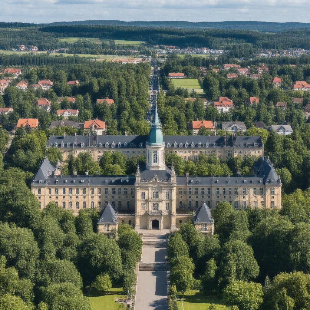 AI-created image of University of Jena