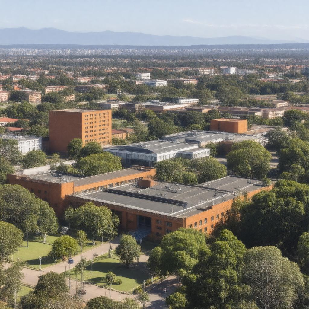 AI-created image of University of Johannesburg