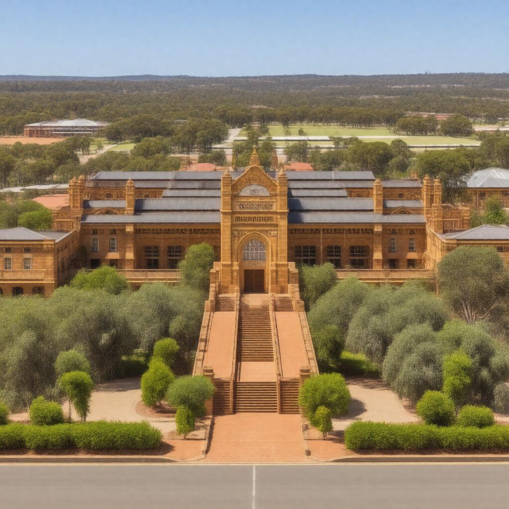 AI-created image of University of Kalgoorlie