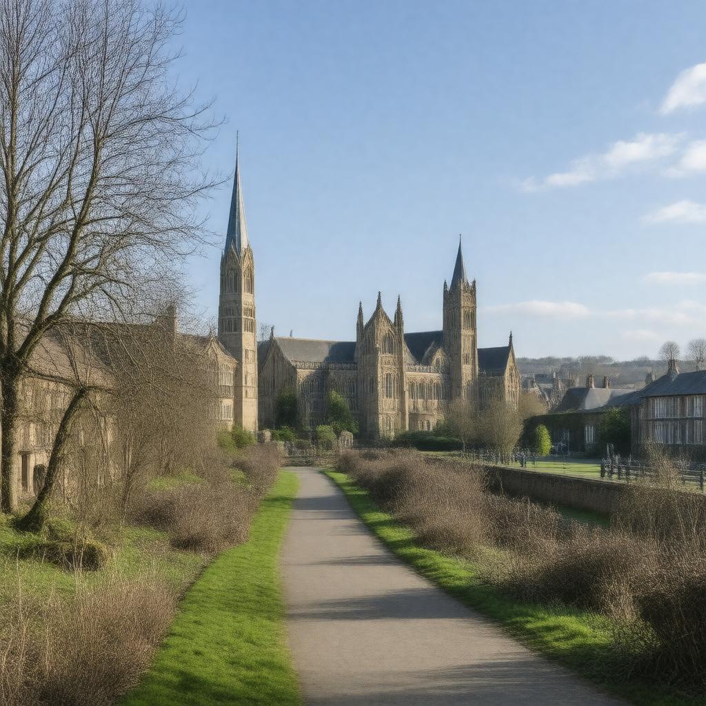 AI-created image of University of Kent