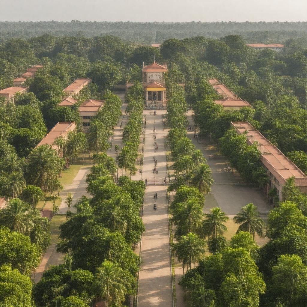 Click to view larger image AI-created image of University of Kerala