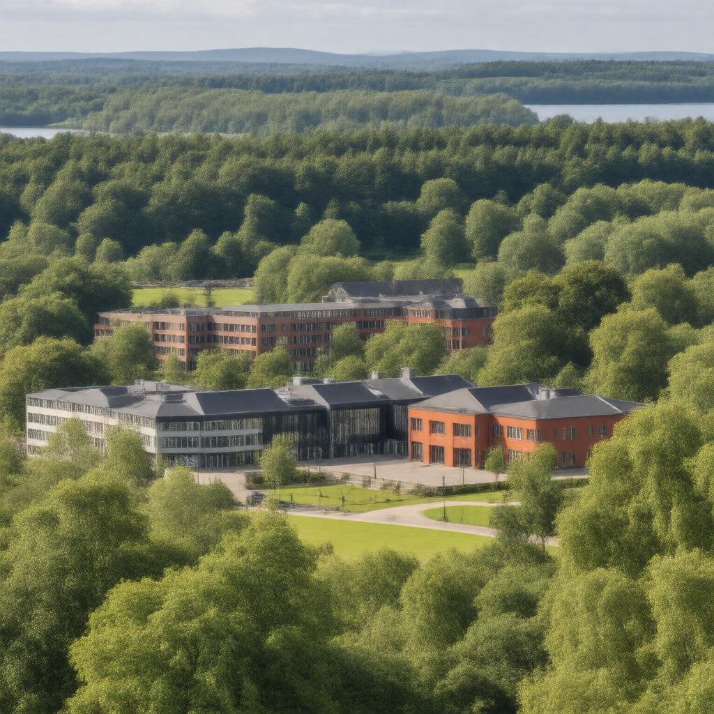 AI-created image of University of Lancaster