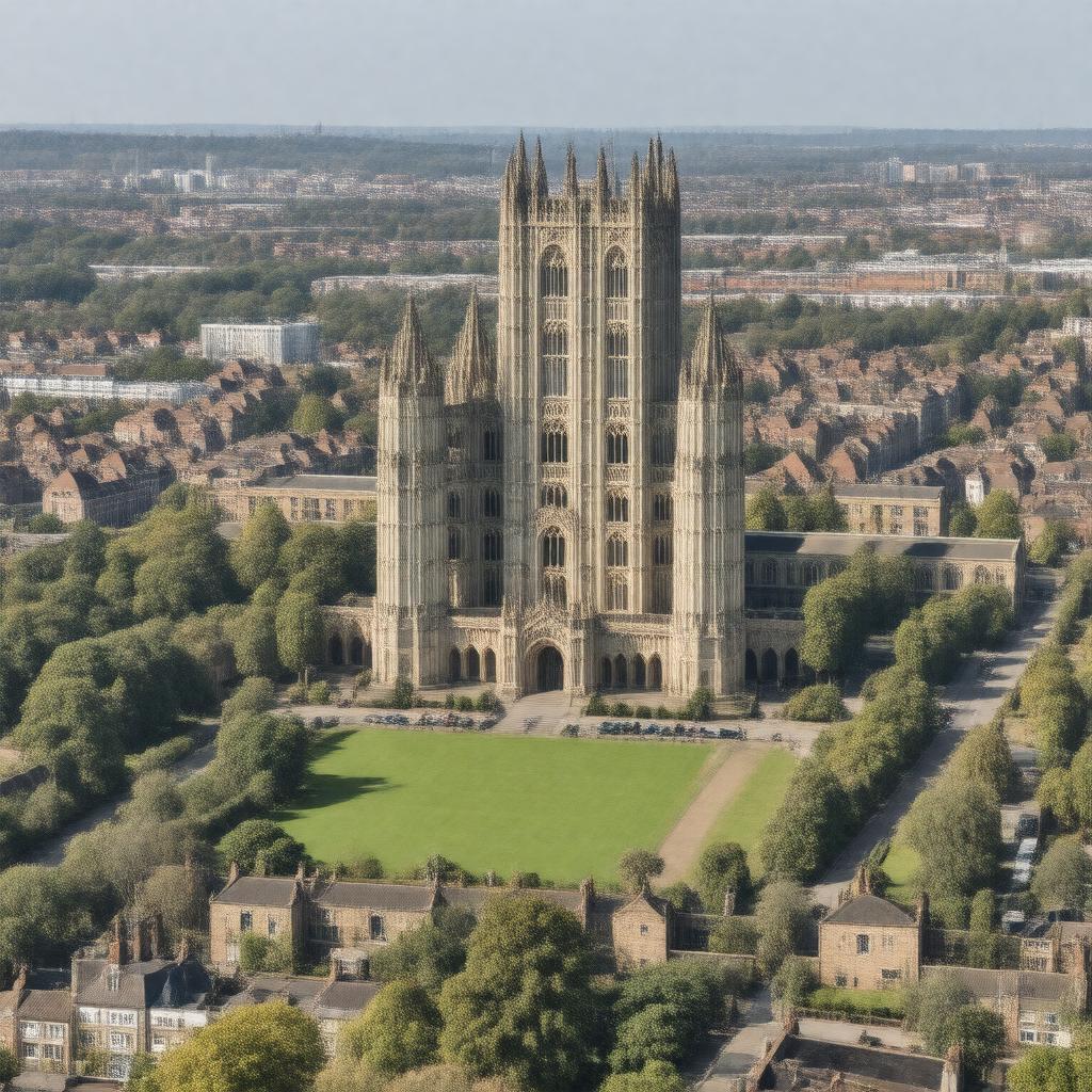 AI-created image of University of Leeds