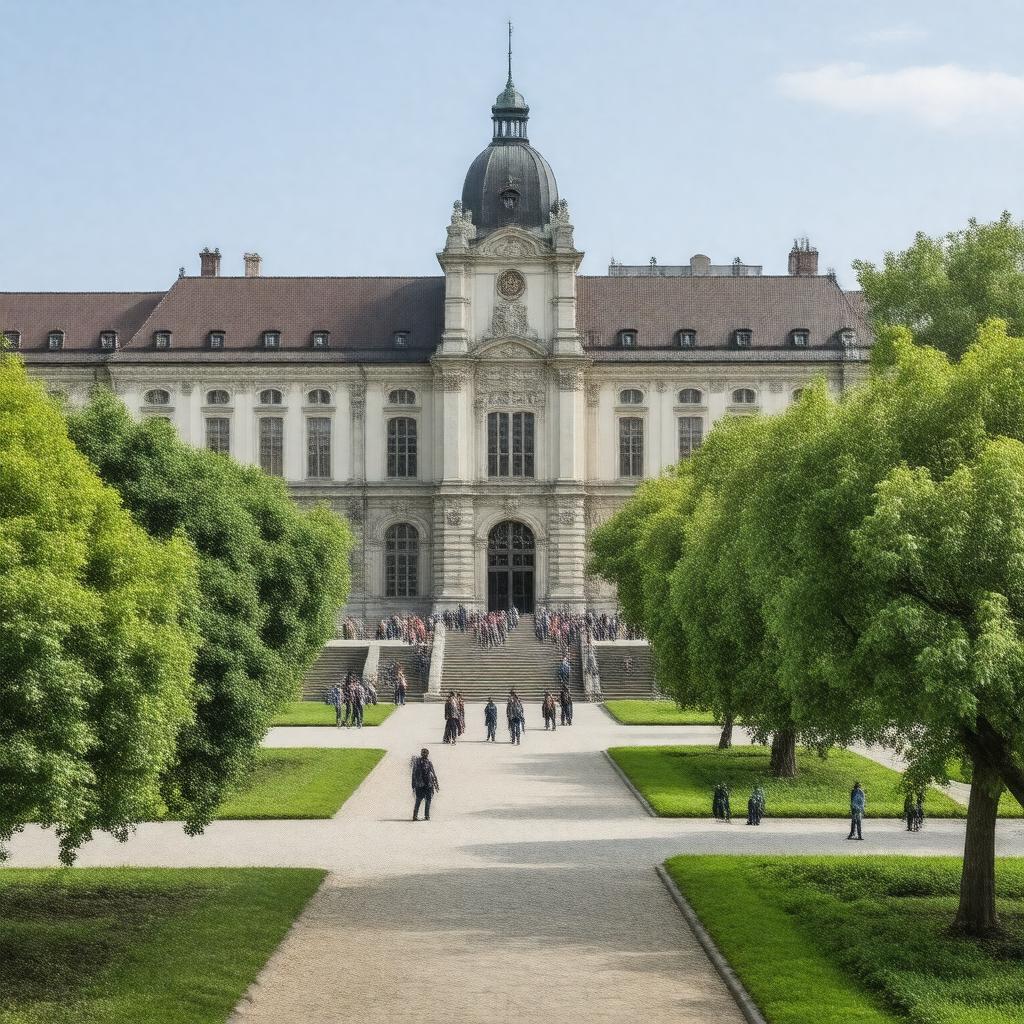 AI-created image of University of Leipzig