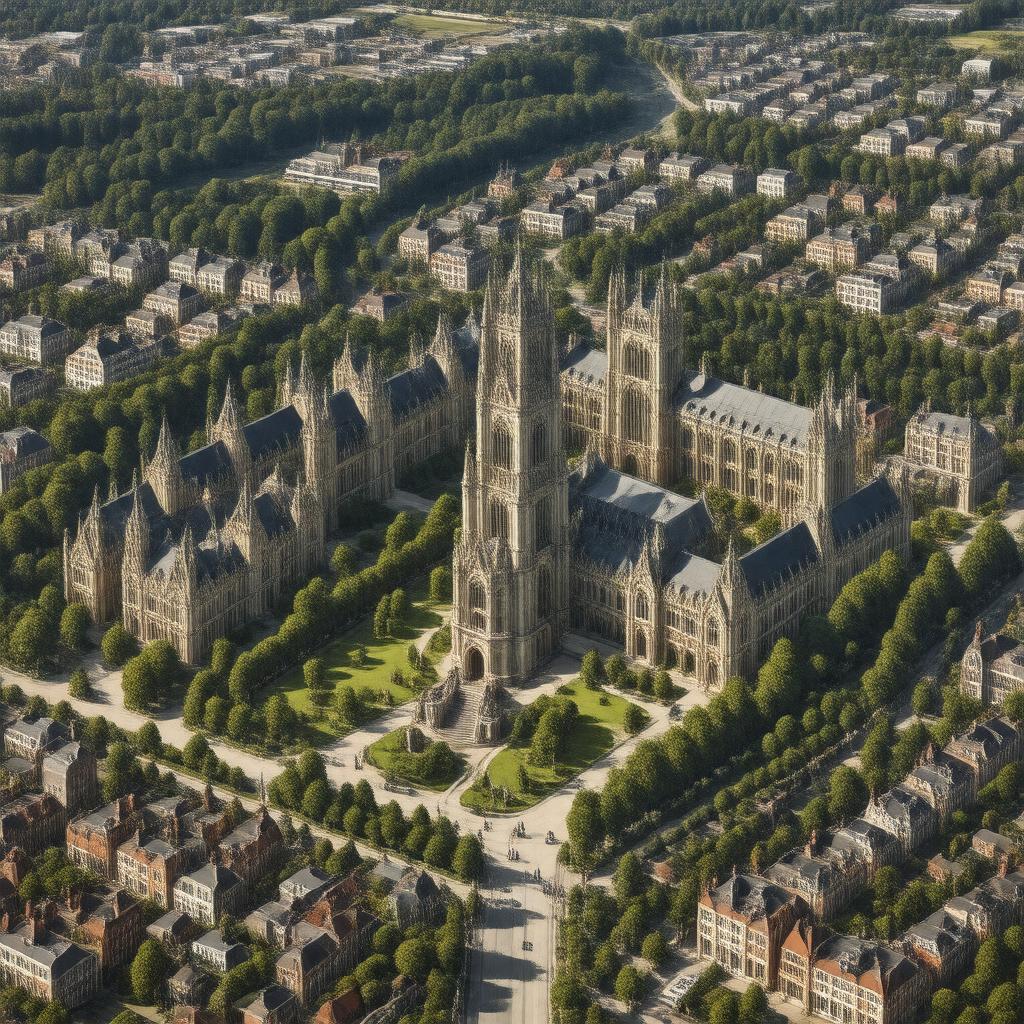 AI-created image of University of Leuven