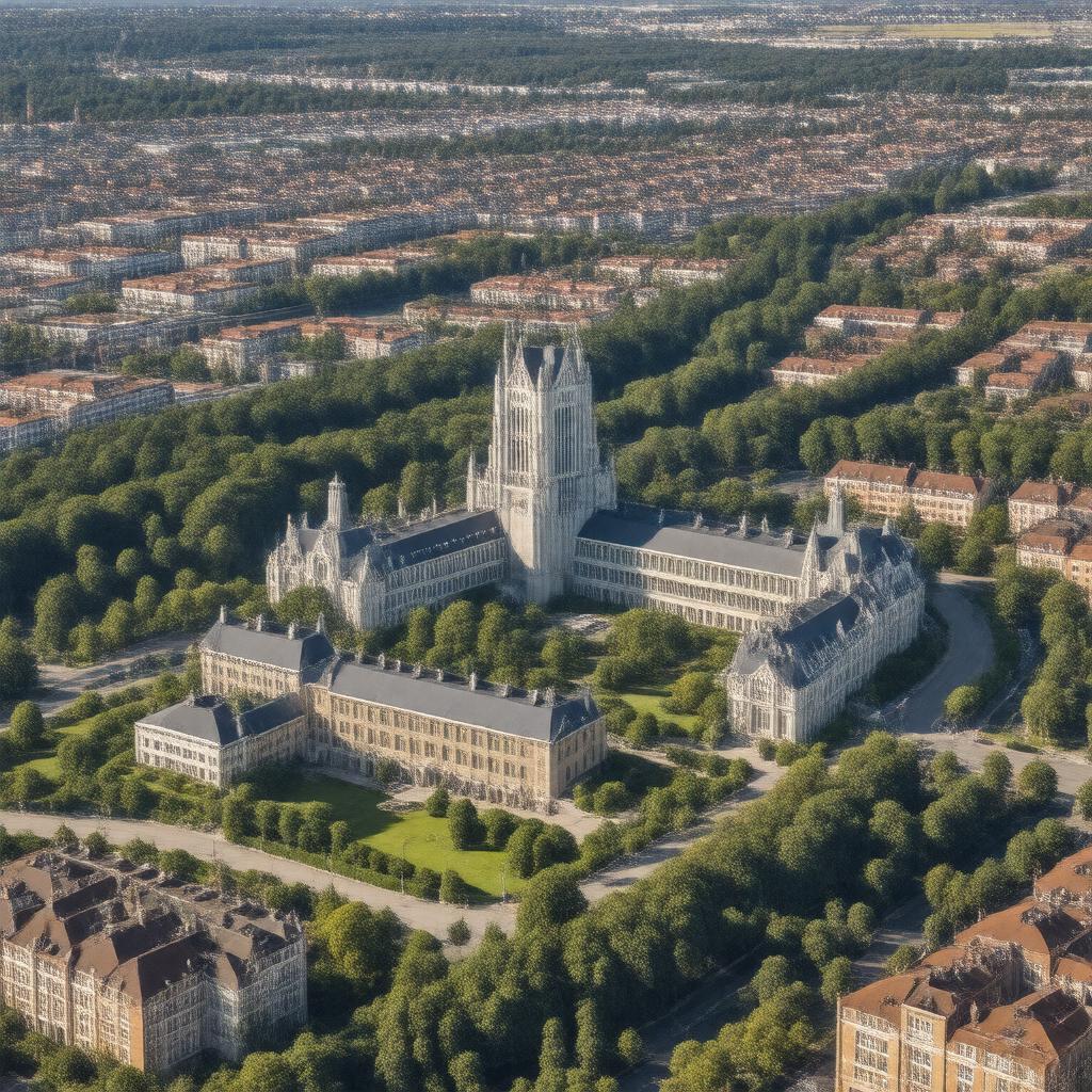 AI-created image of University of Lille