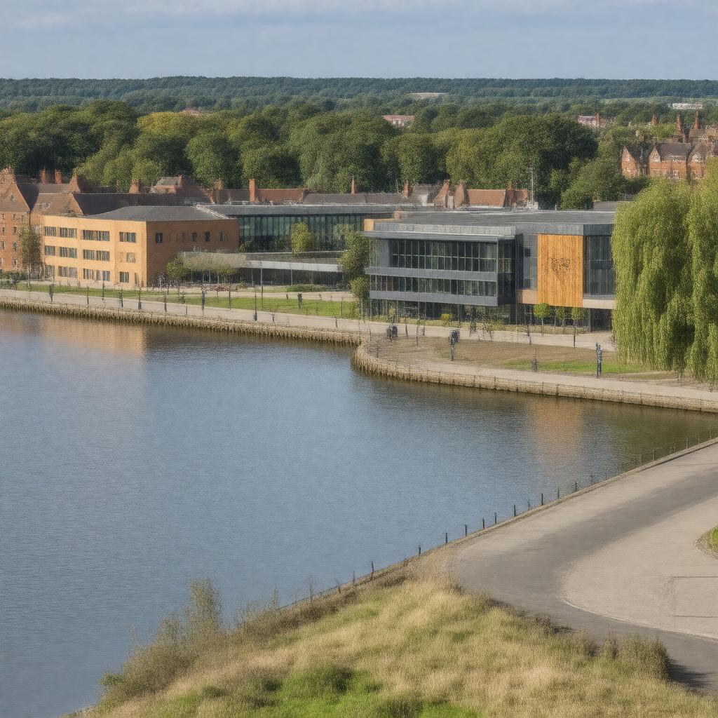 AI-created image of University of Lincoln