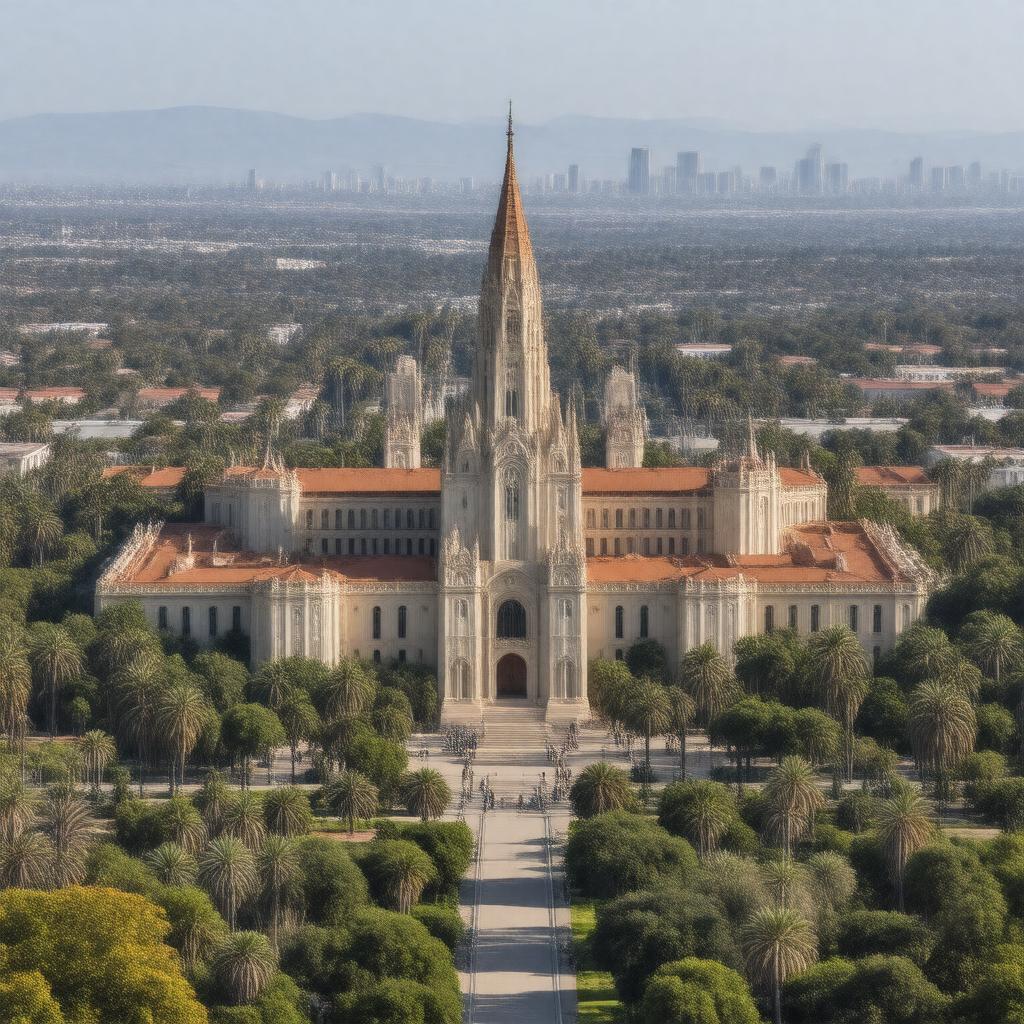 Click to view larger image AI-created image of University of Los Angeles