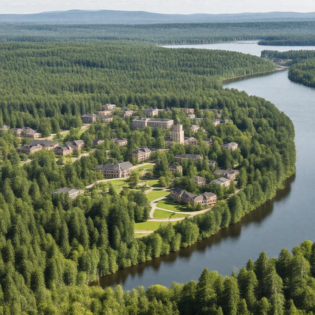 AI-created image of University of Maine