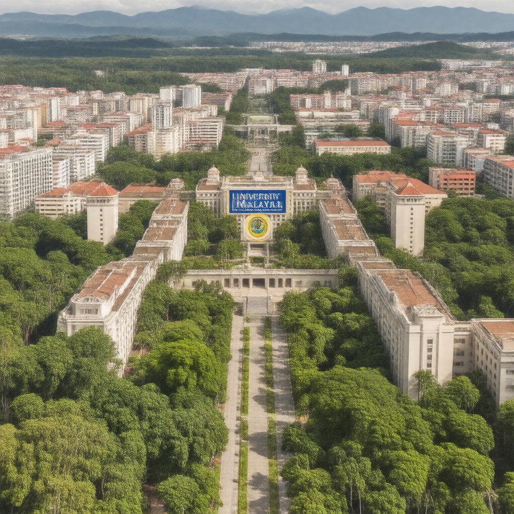 AI-created image of University of Malaya