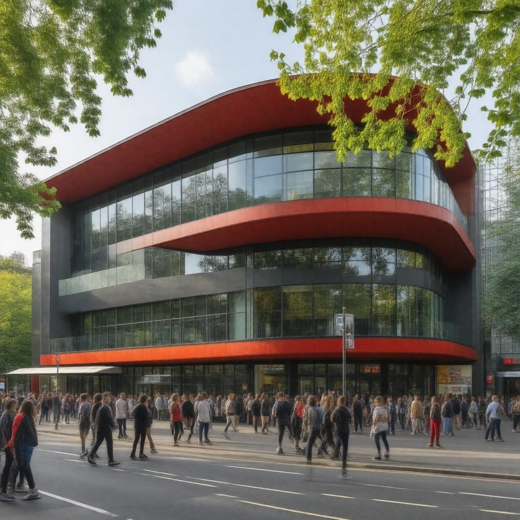 Click to view larger image AI-created image of University of Manchester Students' Union