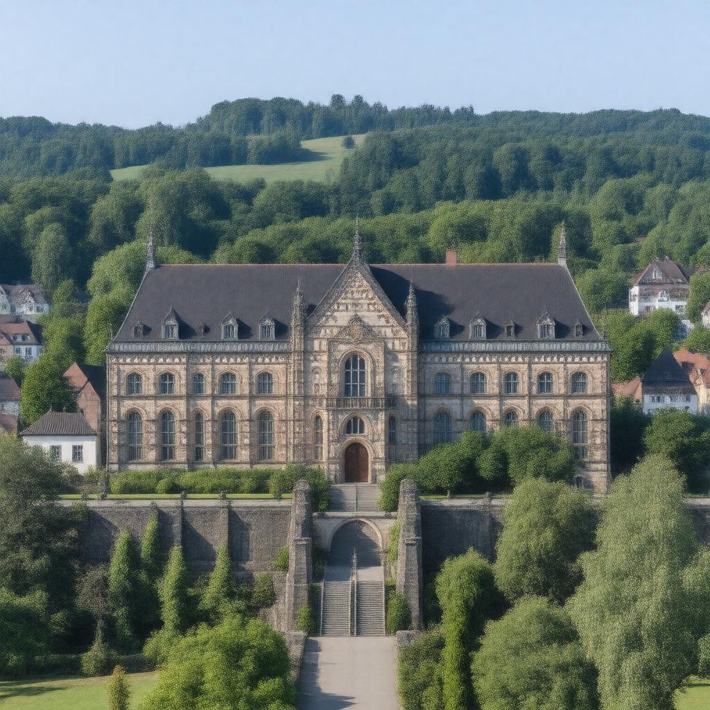 AI-created image of University of Marburg