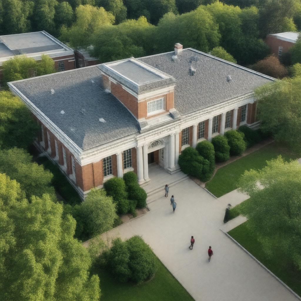 AI-created image of University of Maryland Libraries