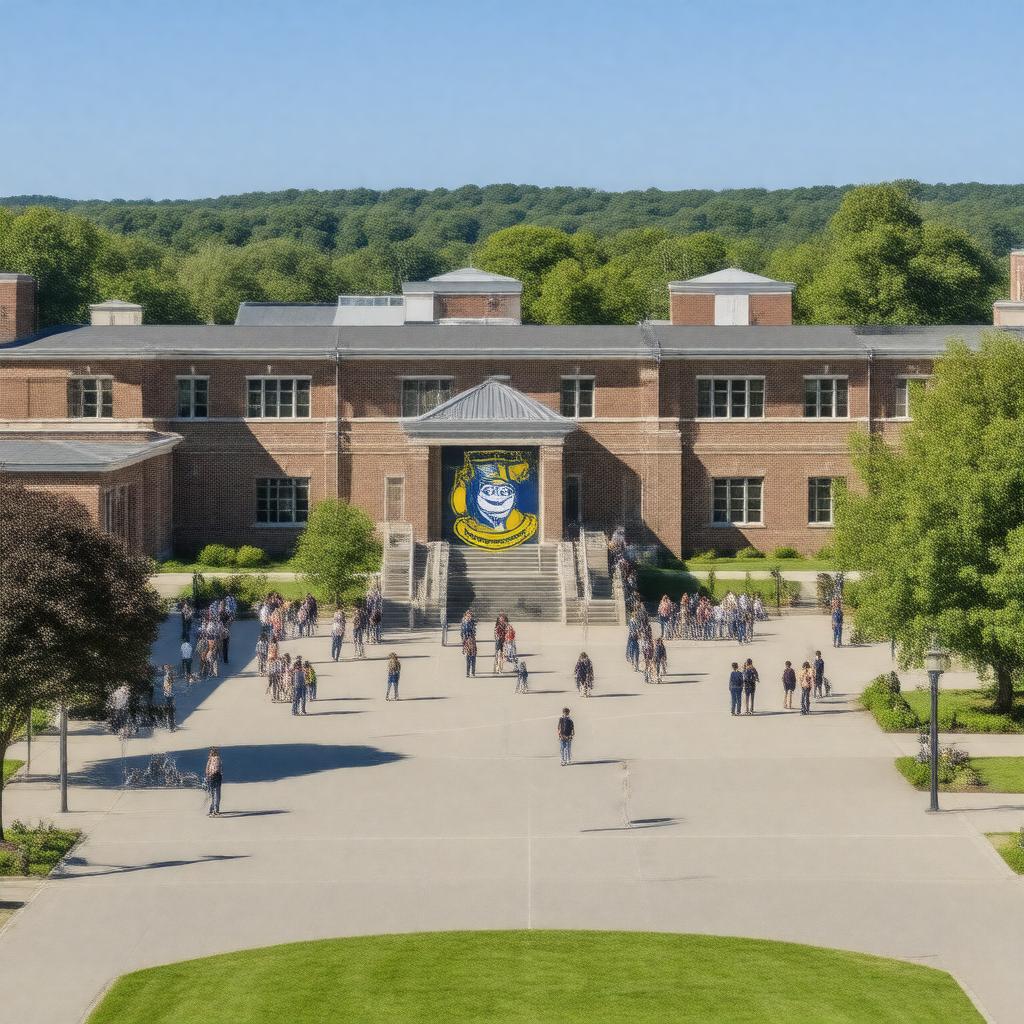 AI-created image of University of Massachusetts Dartmouth