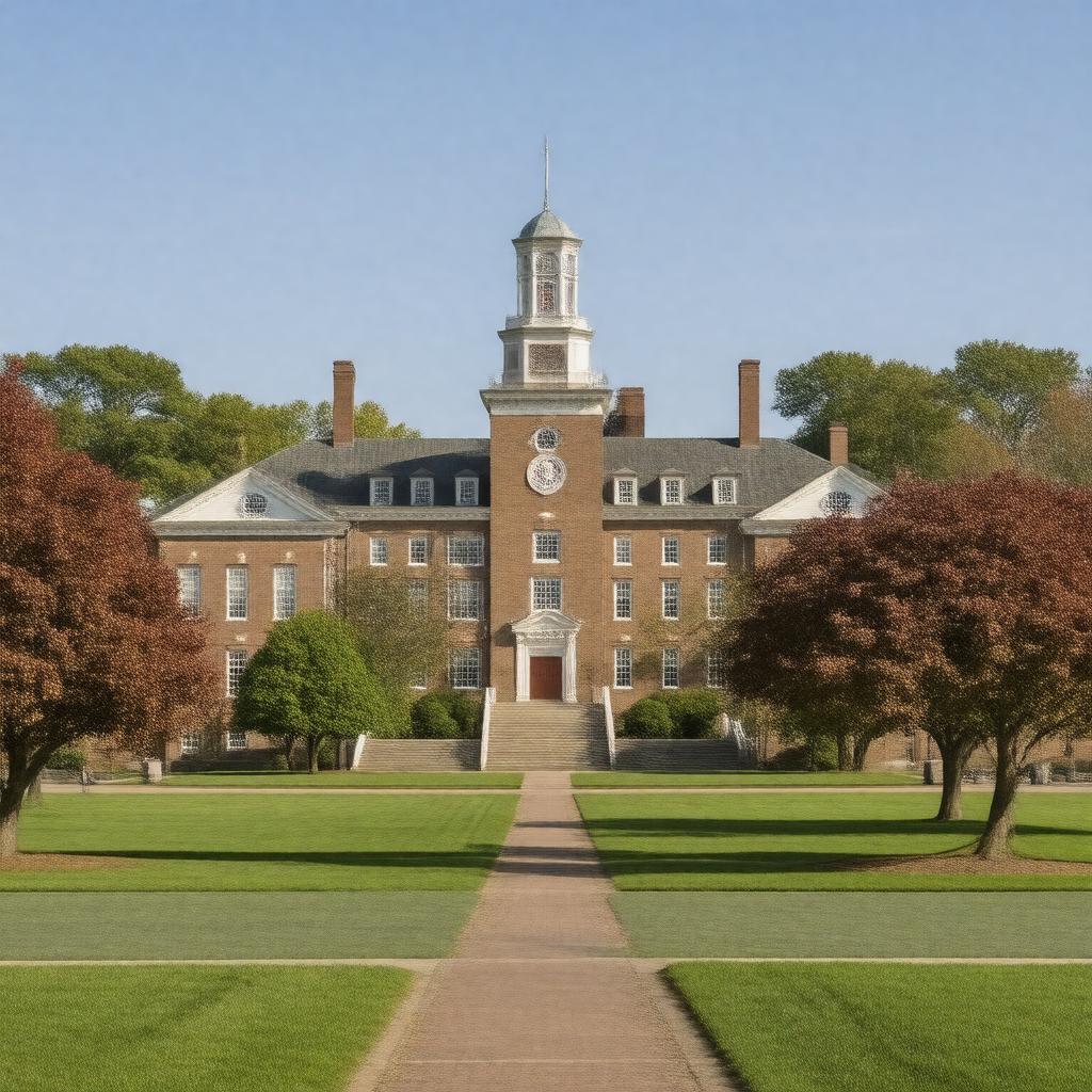 AI-created image of University of Massachusetts system