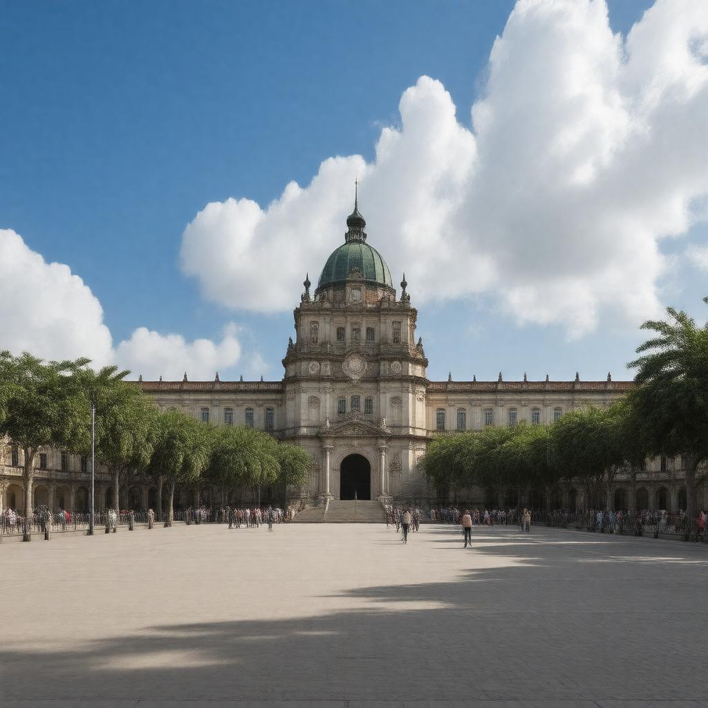 AI-created image of University of Mexico City
